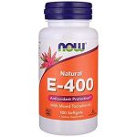 Vitamina E-400 Tocoferoles Mixtos - 100 softgels / Now