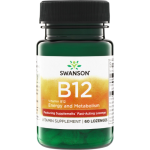 Vitamina B12 Methylcobalamina 5000mcg - 60 pastillas / Swanson