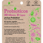 Probioticos 20 Billones 8 Cepas - 60 caps / Dulzura Natural