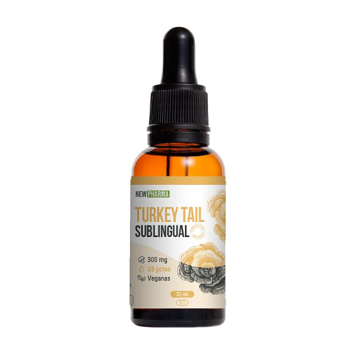 23fdca36-6c5e-4537-a048-5554aecdd0e6.png Cola de Pavo Sublingual Concentración 3:1 - 30ml / NewPharma - Imagen 1