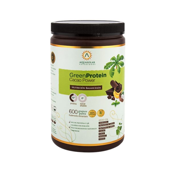 1b26f847-711e-11ea-8d93-0603130a05b8-4.jpg Green Protein Cacao Power - 600g / Aquasolar - Imagen 1