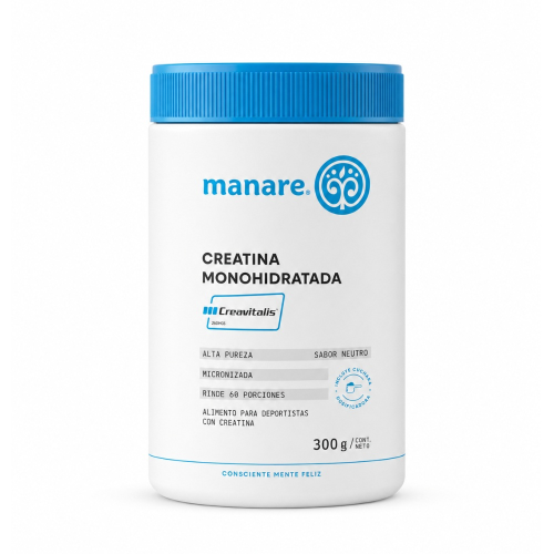 e8f5c4d3-a553-48a1-8146-dad57dd71ecf.png Creatina Monohidratada - 300g / Manare - Imagen 1